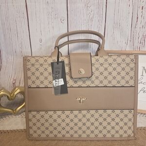 Tan Women's Bee Tote Bag